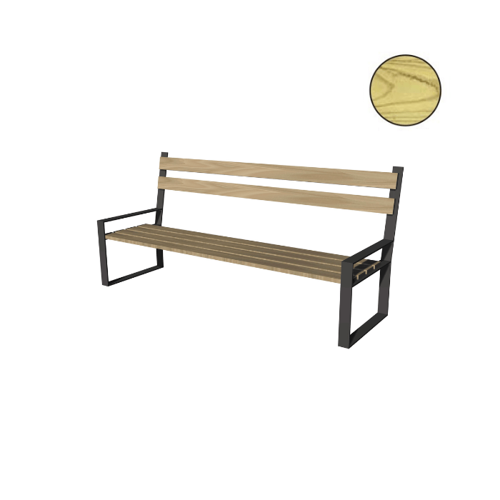 BANC URBAIN DALLAS PIN TRAITÉ BANC URBAIN DALLAS PIN TRAITÉ