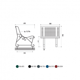 FAUTEUIL URBAIN SANTIAGO