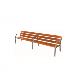 BANC MODO-08 300 CM BOIS EXOTIQUE