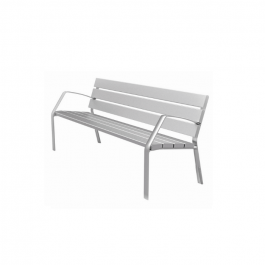 BANC MODO-10 7 LAMES 180 CM EN ALU