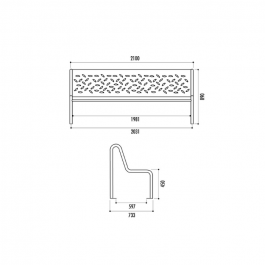 BANC TUBULAR