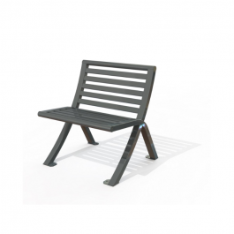 Banc Urbain lames  teck en compact