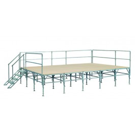 Podium modulable 488 x 244 cm multiplis, surface 11,90m2