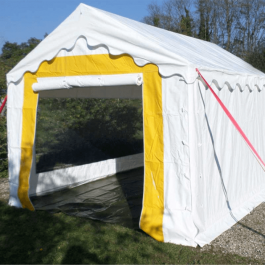 Tente de réception ou Marquise ou Structure événementielle ou ou Abri événementiel chapiteau ou barnum