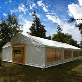 Tente de réception ou Marquise ou Structure événementielle ou ou Abri événementiel chapiteau ou barnum