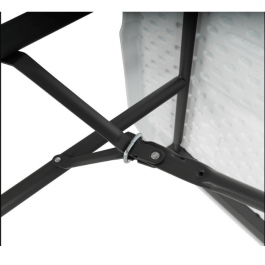 Tables pliantes, blanche nesting 183x76cm, plastique, résistante, solide, polyéthylène HDPE pur, recyclable, table 6 personnes