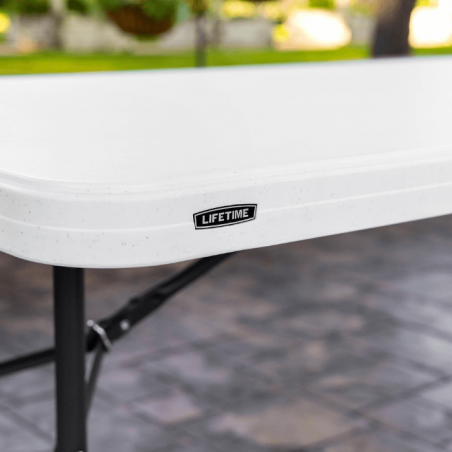 Table pliante LIFETIME 183x76 hauteur ajustable