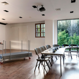 Chaises pliantes Norman ZOWN-Maxchief, gris anthracite plastique, solide, résistante polyéthylène HDPE pur, recyclable