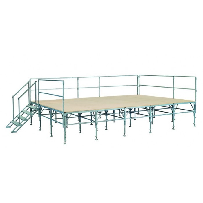 Podium modulable 976 x 854 cm multiplis, surface 83,35m2