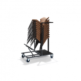 Uni stack chariot de transport universelle pour chaises et tabourets empilables