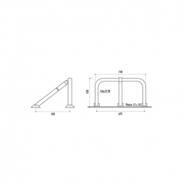 Bloc parking Simple