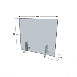 Barrière de protection petit modèle 75X70cm