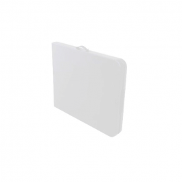 Table valise polyéthylène blanche 183x76cm - Lifetime