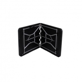 Tables valise pliantes, noir 183x76cm, plastique, résistante, solide, polyéthylène HDPE pur, recyclable, table 6 personnes