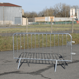 Barrière de Police 14 barreaux longueur 2m