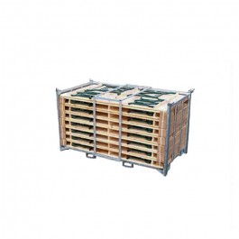 Rack de stockage cadenassable pour ensemble brasserie 220x70cm