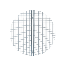 Grille d'exposition 2x1m , fabrication française , résistante, solide , recyclable poids: 1,5 kg
