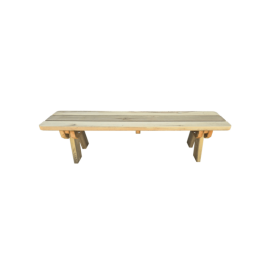 Banquette Boiséa en bois  180x39 cm poids: 26kg résistante ,solide, éco-responsable