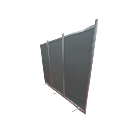 3 panneaux M3 200x100 reliés et pivotant - Multiflex