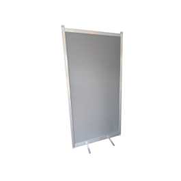 3 panneaux M3 200x100 reliés et pivotant - Multiflex