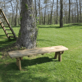 Banquette Boiséa en bois  180x39 cm poids: 26kg résistante ,solide, éco-responsable