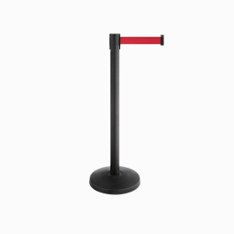 Poteau de guidage tube métal - base plastique