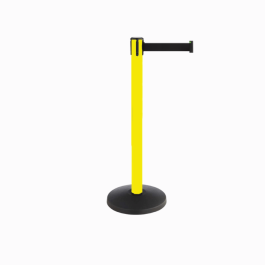 Poteau de guidage avec sangle  pour délimitation zone ou foule
