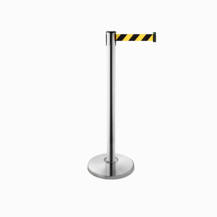 Poteau de guidage tube acier - base acier Poteau de guidage tube acier - base acier