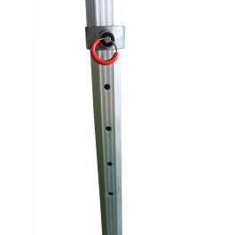 Stand Pliant Pro 4x4m - 16m², Tente, Barnum, Tonnelles, Chapiteaux, Kiosque, Tente de réception, Abri pliant