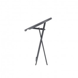 mange debout pliant, 80 cm gris foncé, plastique, résistante, solide, polyéthylène HDPE pur, recyclable, table 4 personnes