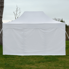 Stand Pliant Pro 3x4,5m - 13,5m², Tente, Barnum, Tonnelles, Chapiteaux, Kiosque, Tente de réception, Abri pliant