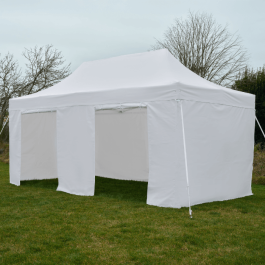 Stand Pliant Pro 3x6m - 18m², Tente, Barnum, Tonnelles, Chapiteaux, Kiosque, Tente de réception, Abri pliant