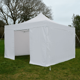 Stand Pliant Pro 4x4m - 16m², Tente, Barnum, Tonnelles, Chapiteaux, Kiosque, Tente de réception, Abri pliant