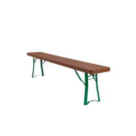 Ensemble brasserie Munich 220x70cm piètement cornière - ZOWN-Maxchief