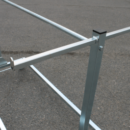 Chariot pour 24 grilles d'exposition - fabrication française