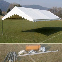 Tente de réception complète 5x8m - 40 m²