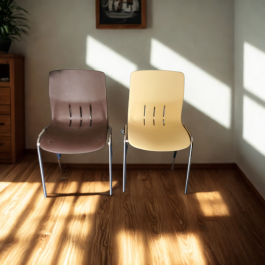 Chaise Kaline non accrochable M4 - piètement en Ø18mm