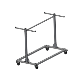 Chariot pour 24 grilles d'exposition - fabrication française