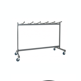 lot de 36 chaises pliantes Olafskid avec assise et dossier en polypropylène est équipée d'une barre anti enlisement