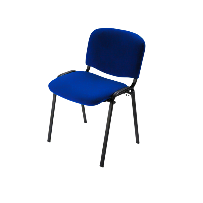 Chaise Iso empilable accrochable en tissu M2-Fabrication française Chaise Iso empilable accrochable en tissu M2-Fabrication française