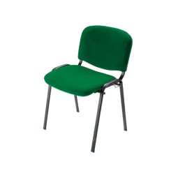 Chaise Iso empilable  accrochable en tissu M2-Fabrication française