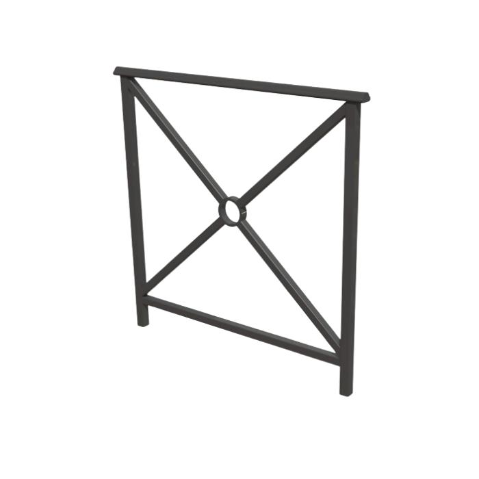 Barrière Alliance de FAP COLLECTIVITES  à sceller  - longueur 100 cm