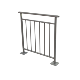 Barrière Sentinelle sur platine - longueur 100 cm