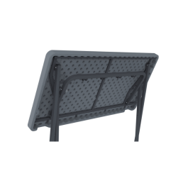 Mange-debout rectangle pliant polyéthylène HDPE CocktailL120 New Classic 122X60 cm - ZOWN-Maxchief