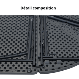 Table pliante polyéthylène HDPE Impérial200 New Classic 200X122cm - ZOWN-Maxchief de FAP COLLECTIVITES Table pliante polyéthylène HDPE Impérial200 New Classic 200X122cm - ZOWN-Maxchief de FAP COLLECTIVITES