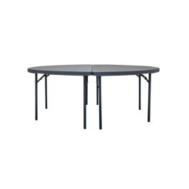 Table pliante semi circulaire polyéthylène HDPE Ovo200 New Classic 200X100cm - ZOWN-Maxchief de FAP COLLECTIVITES Table pliante semi circulaire polyéthylène HDPE Ovo200 New Classic 200X100cm - ZOWN-Maxchief de FAP COLLECTIVITES