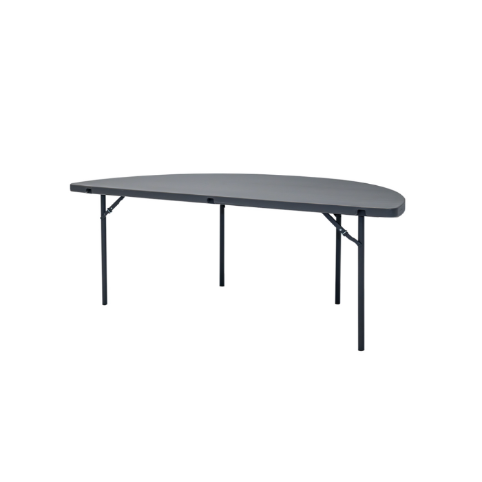 Table pliante semi circulaire polyéthylène HDPE Ovo200 New Classic 200X100cm - ZOWN-Maxchief de FAP COLLECTIVITES Table pliante semi circulaire polyéthylène HDPE Ovo200 New Classic 200X100cm - ZOWN-Maxchief de FAP COLLECTIVITES