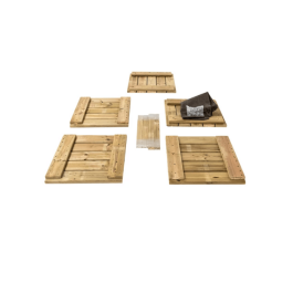 Jardinière Atrium 40x40x40 cm- 25 l - HORTALIA de FAP COLLECTIVITES