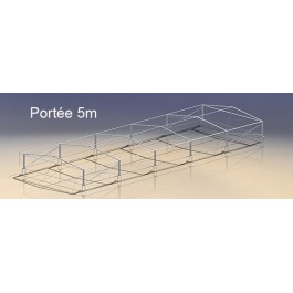 Tentes Structure Aluminium 30m² - 5x6m