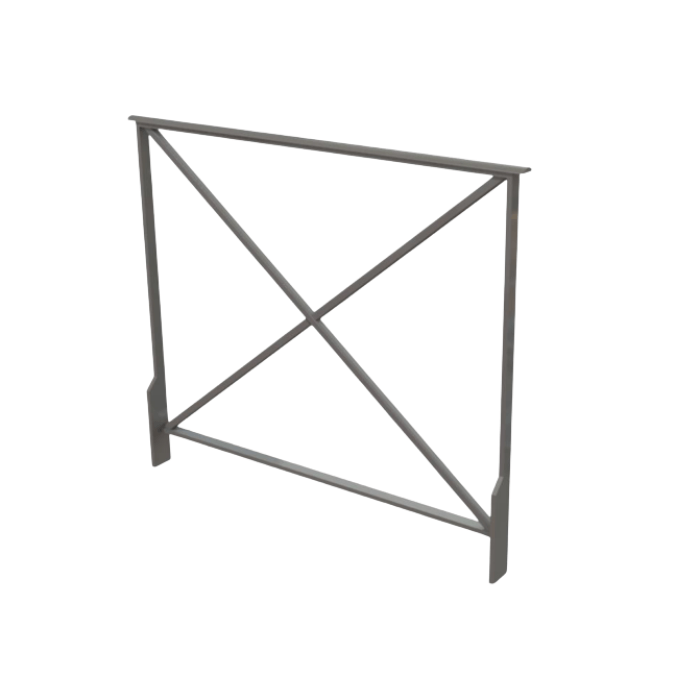 Barrière Tradition sans crosse  à sceller - longueur 105 cm de Fap Collectivités Barrière Tradition sans crosse  à sceller - longueur 105 cm de Fap Collectivités